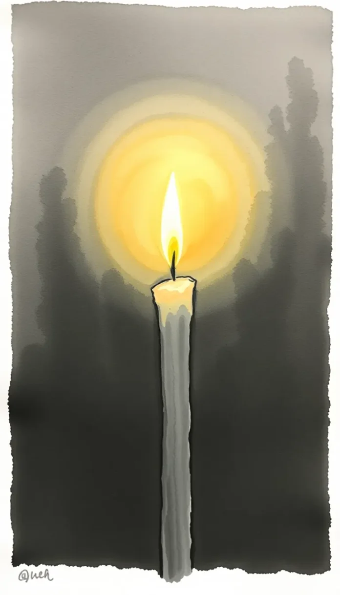 a-candles-last-flicker A Candle’s Last Flicker – A Reflective Sonnet on Life's Final Moments