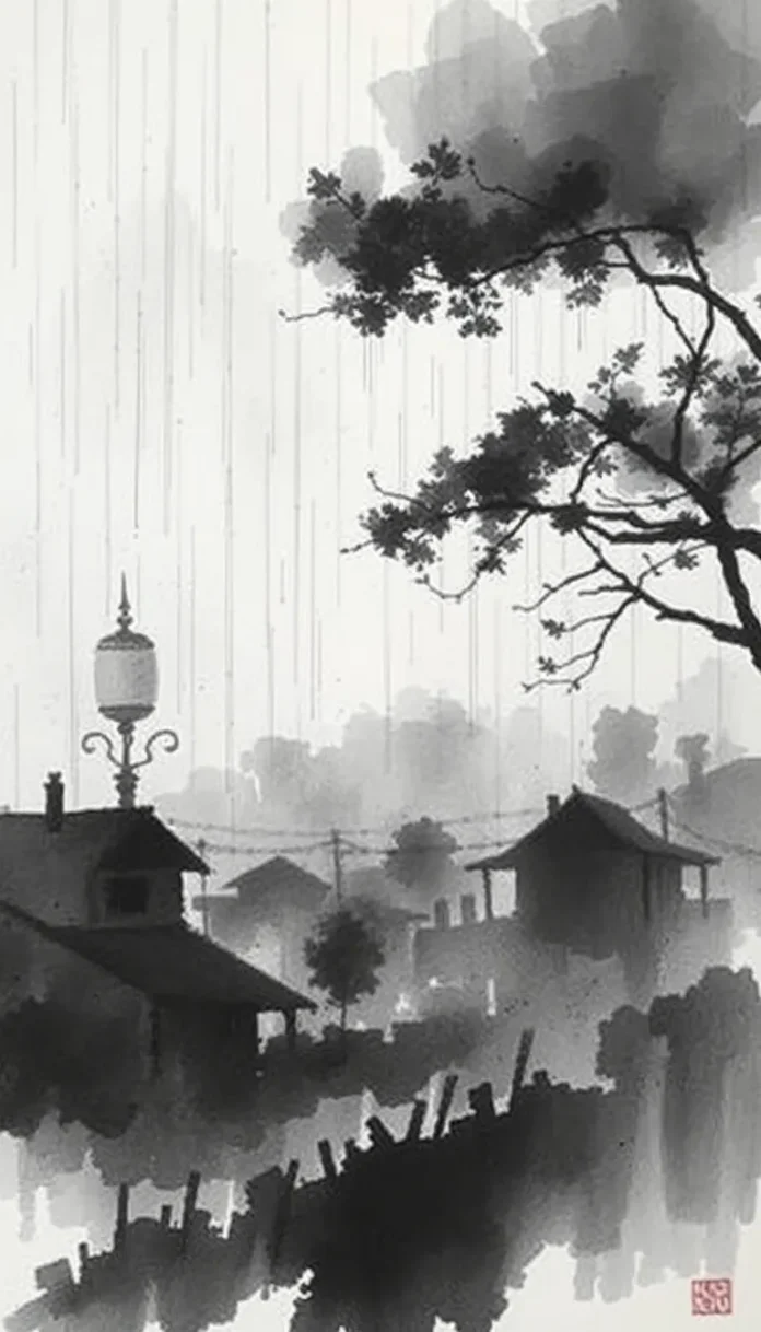 a-melancholy-requiem-in-the-rain A Melancholy Requiem in the Rain-Sad Poems