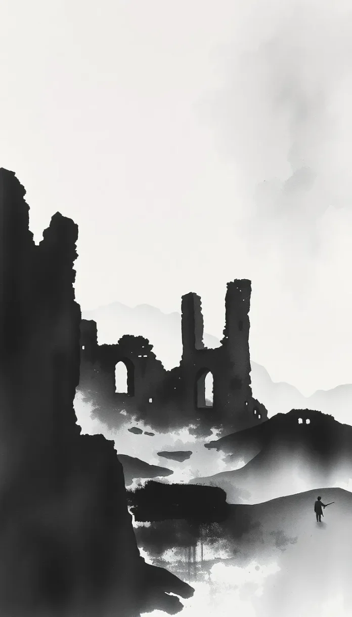 a-solitary-reverie-in-ruined-halls-sad-poems A Solitary Reverie in Ruined Halls