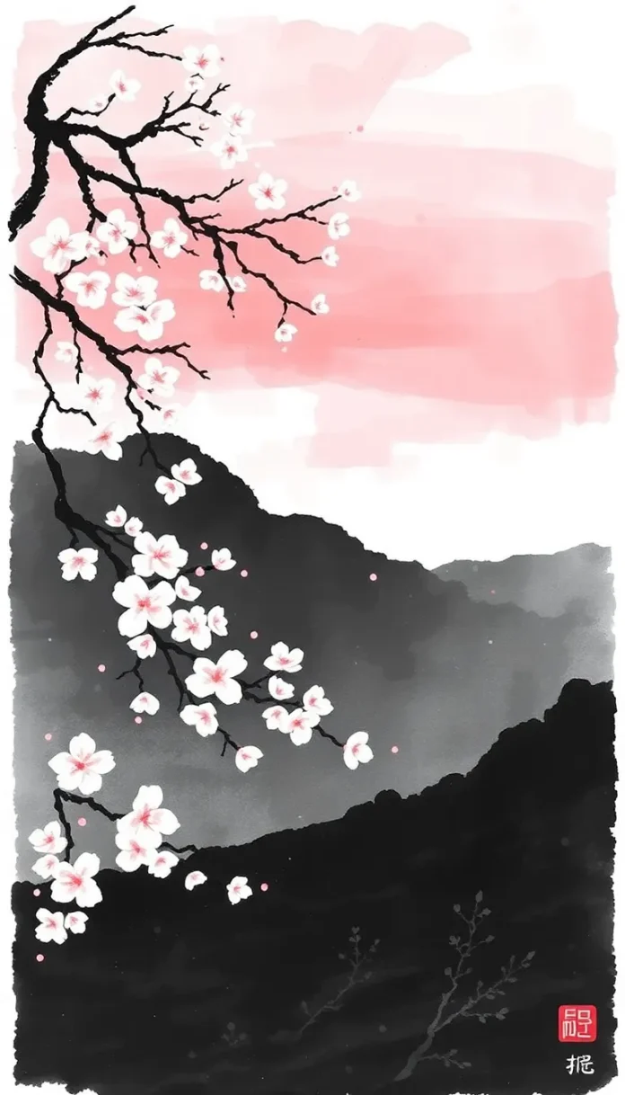 beneath-the-cherry-blossoms Beneath the Cherry Blossoms – A Haiku Nature Poem Capturing Fleeting Beauty