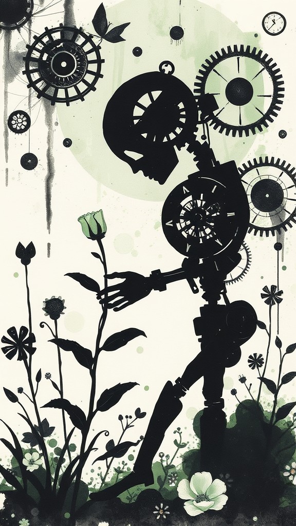 Harmony in Rust and Bloom