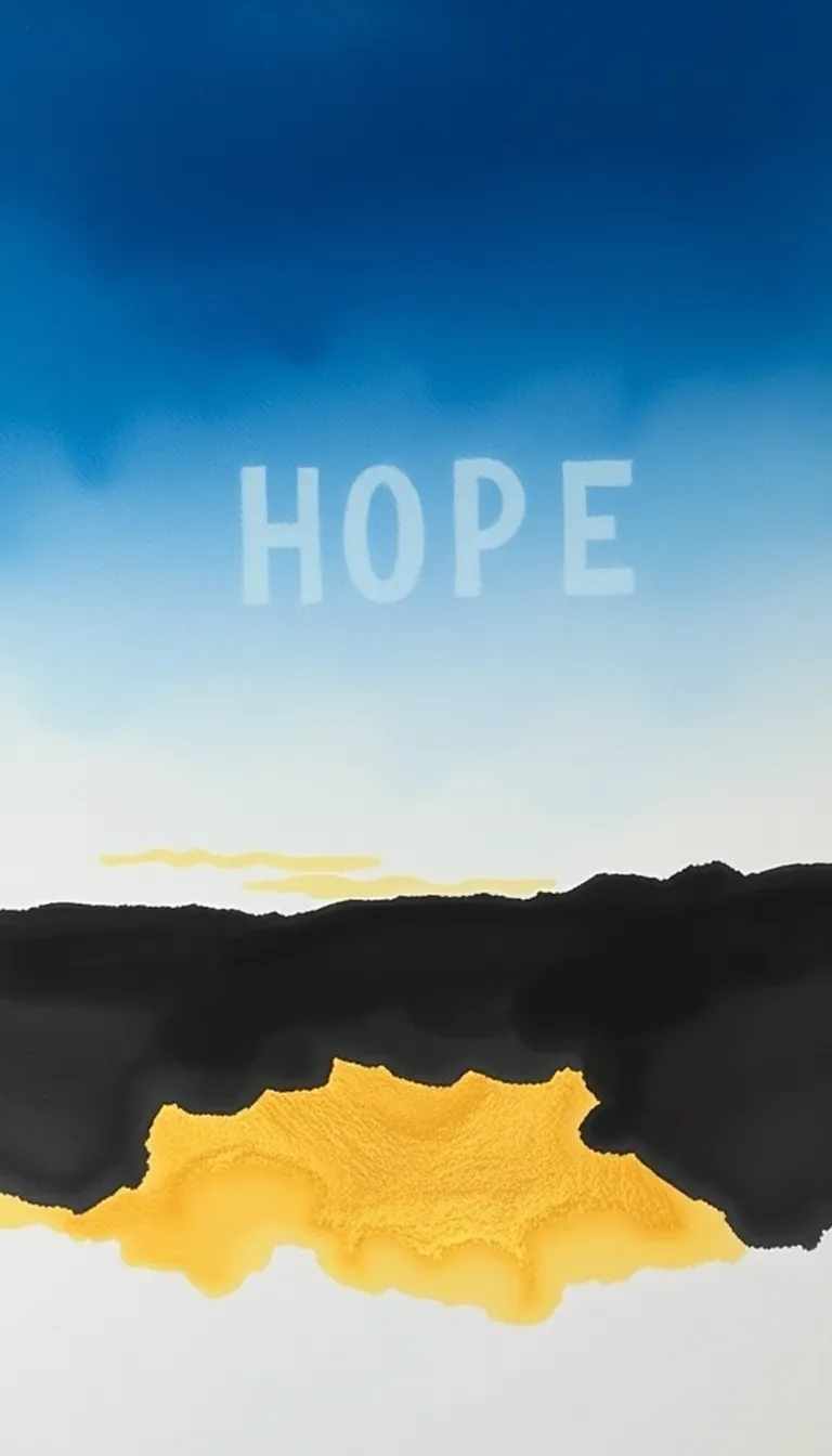 Hope's Embrace A Free Verse Poem on the Power of