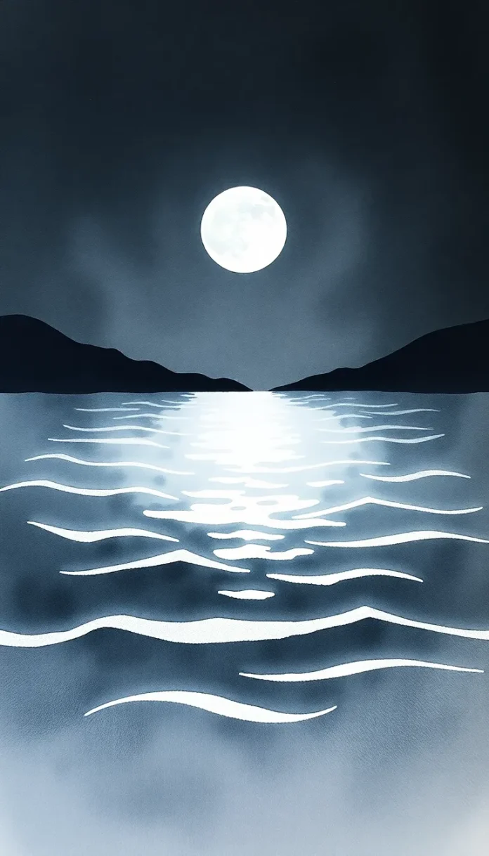 the-moons-lullaby The Moon’s Lullaby – A Haiku Celebrating Nature's Serenity