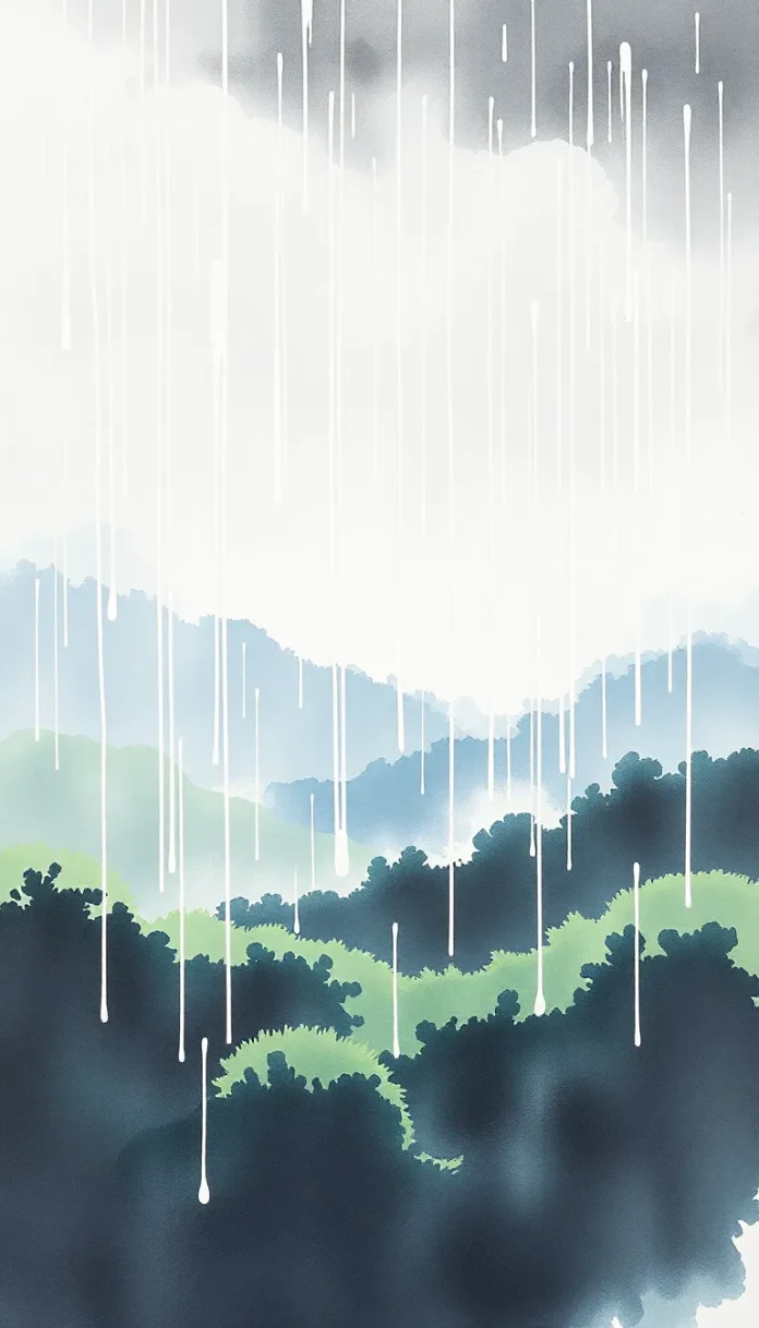 the-rains-embrace The Rain’s Embrace – A Nature Love Poem Celebrating Earth and Rain