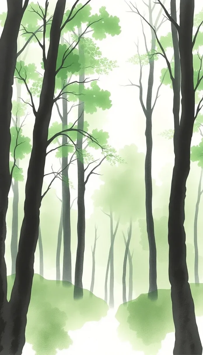 the-silent-forest The Silent Forest – A Haiku on Nature's Tranquility