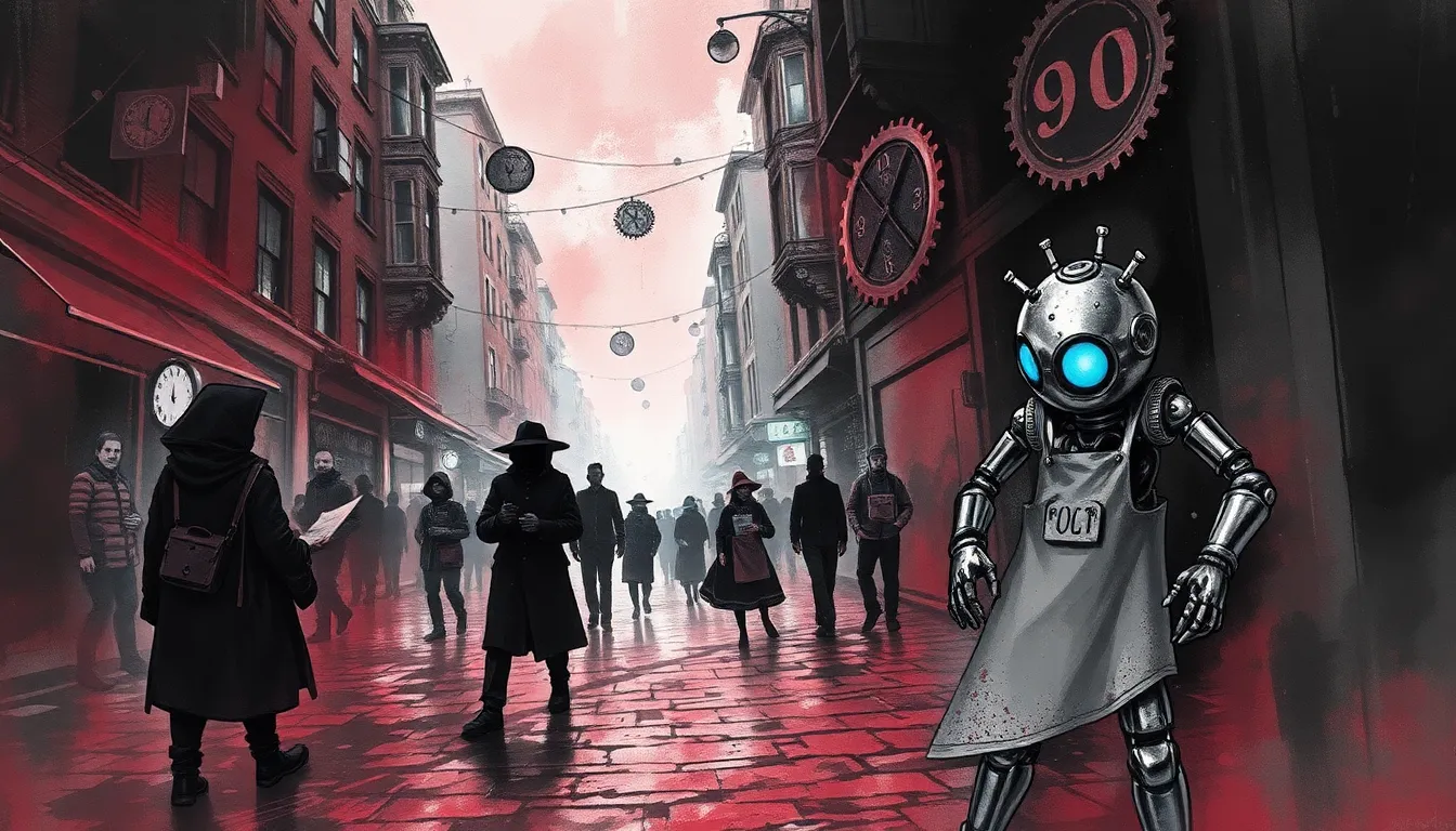 Encounters in the Cog-Laden Streets
