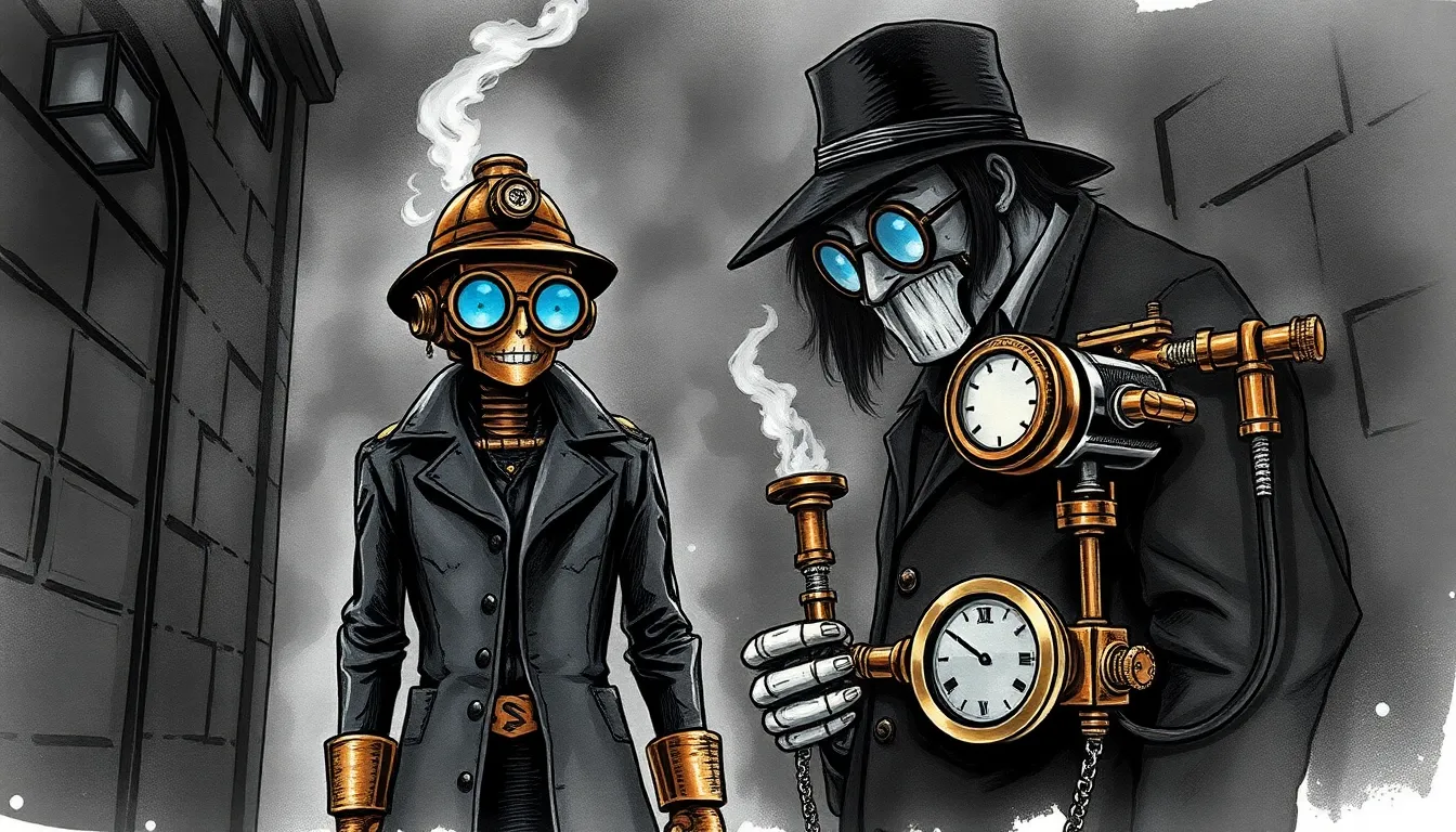 The Chase through Smoky Alleys