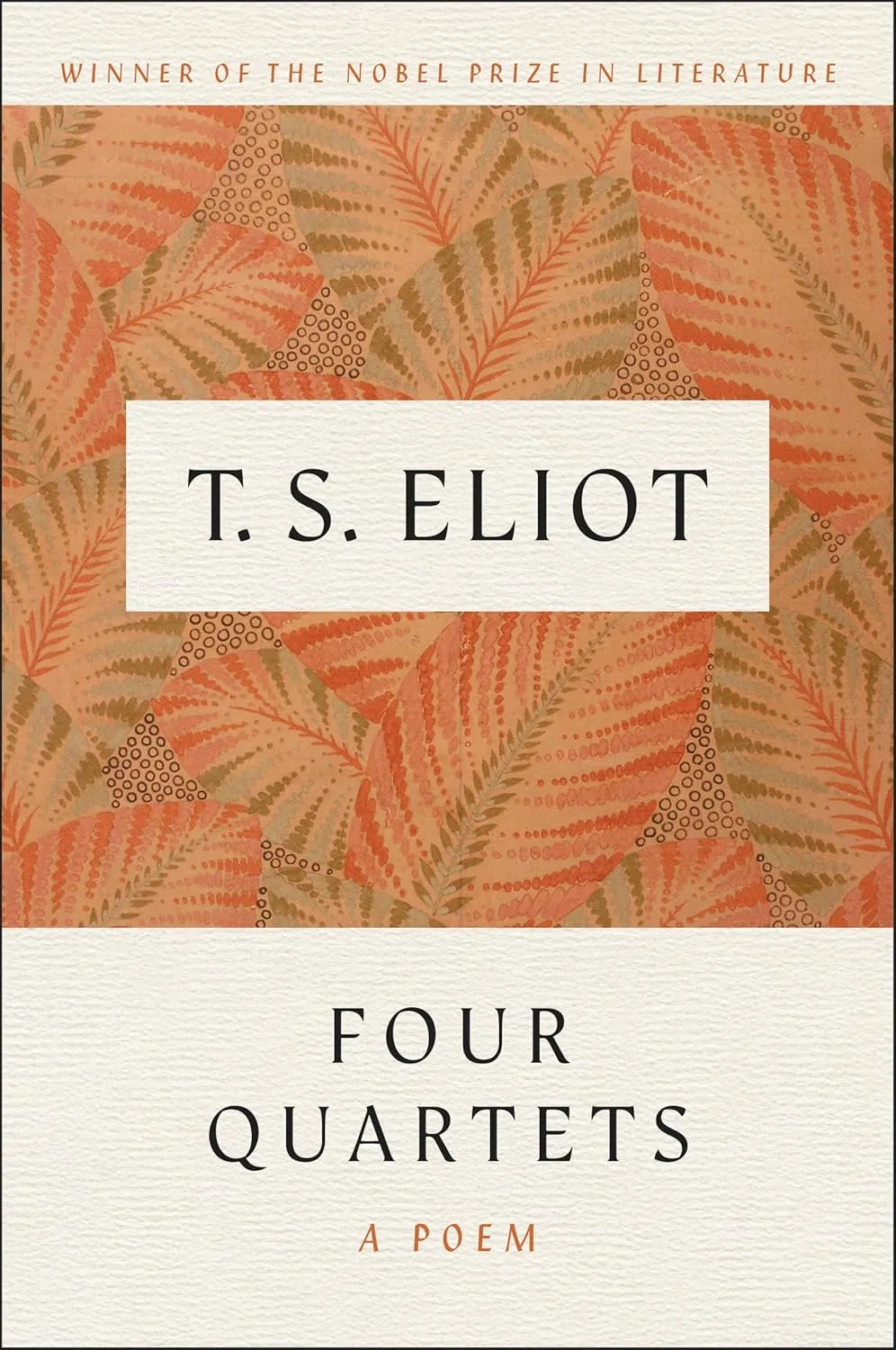 Cover of Four Quartets by T.S. Eliot